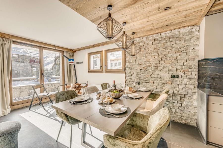 Каникулы в горах Апартаменты 3 комнат кабин 8 чел. (102 Premium) - Résidence Chalet Club - Tignes - Салон