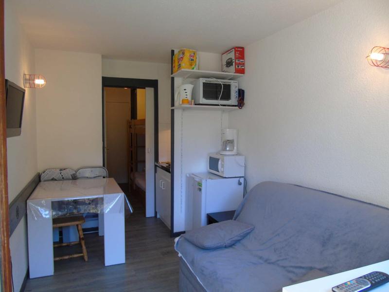 Vakantie in de bergen Studio bergnis 2 personen (112) - Résidence Chalet Club - Valfréjus - Woonkamer