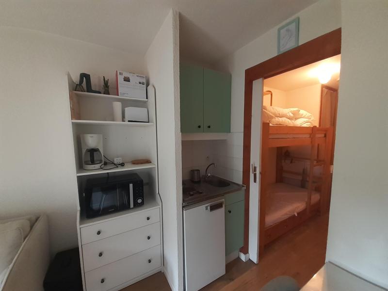 Vakantie in de bergen Studio bergnis 2 personen (241) - Résidence Chalet Club - Valfréjus - Woonkamer