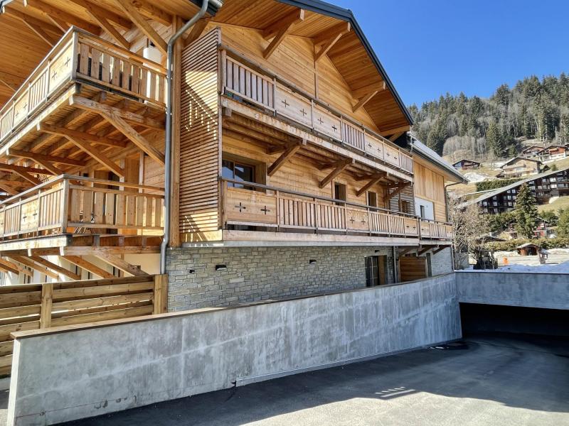 Location au ski Appartement 3 pièces 6 personnes - Résidence Chalet d'Inès - Les Gets - Extérieur été