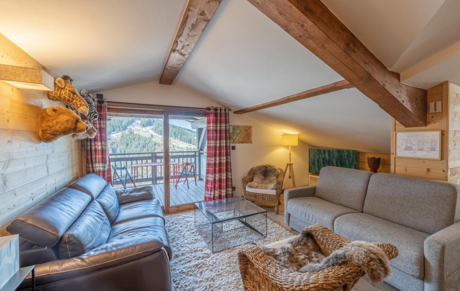 Holiday in mountain resort 4 room apartment 6 people (8) - Résidence Chalet de l'Ourse - Courchevel - Living room