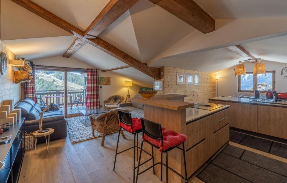 Holiday in mountain resort 4 room apartment 6 people (8) - Résidence Chalet de l'Ourse - Courchevel - Living room