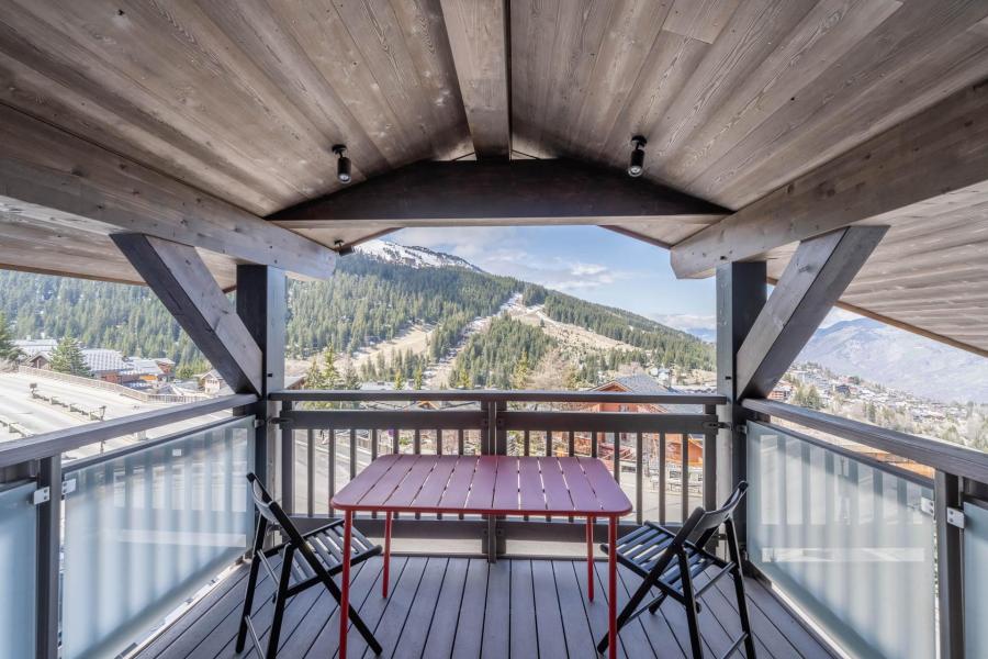 Urlaub in den Bergen 4-Zimmer-Appartment für 6 Personen (8) - Résidence Chalet de l'Ourse - Courchevel - Terrasse