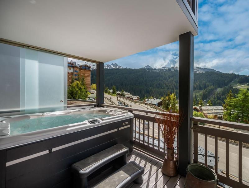 Urlaub in den Bergen 4-Zimmer-Appartment für 7 Personen (5) - Résidence Chalet de l'Ourse - Courchevel - Terrasse