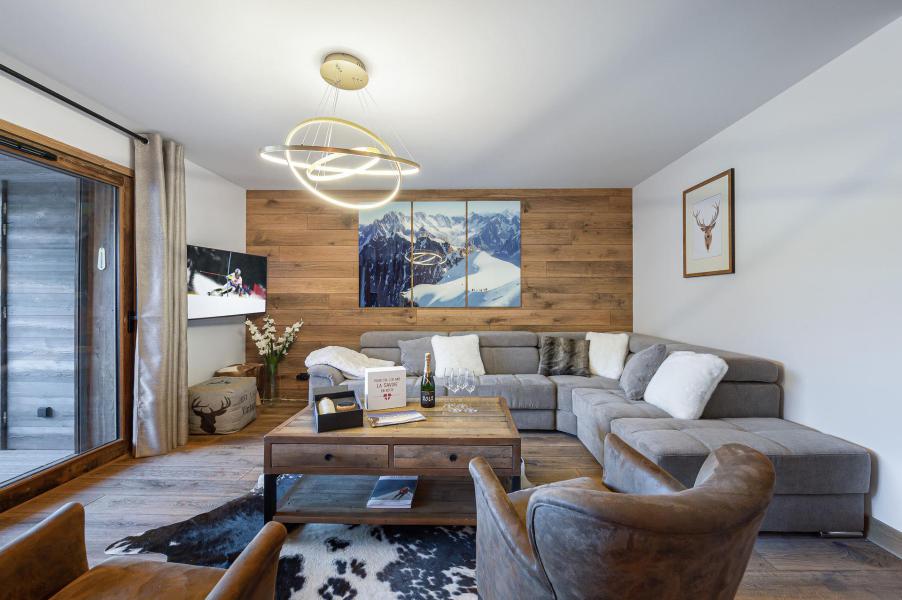 Holiday in mountain resort 6 room apartment 10 people (7) - Résidence Chalet de l'Ourse - Courchevel - Living room