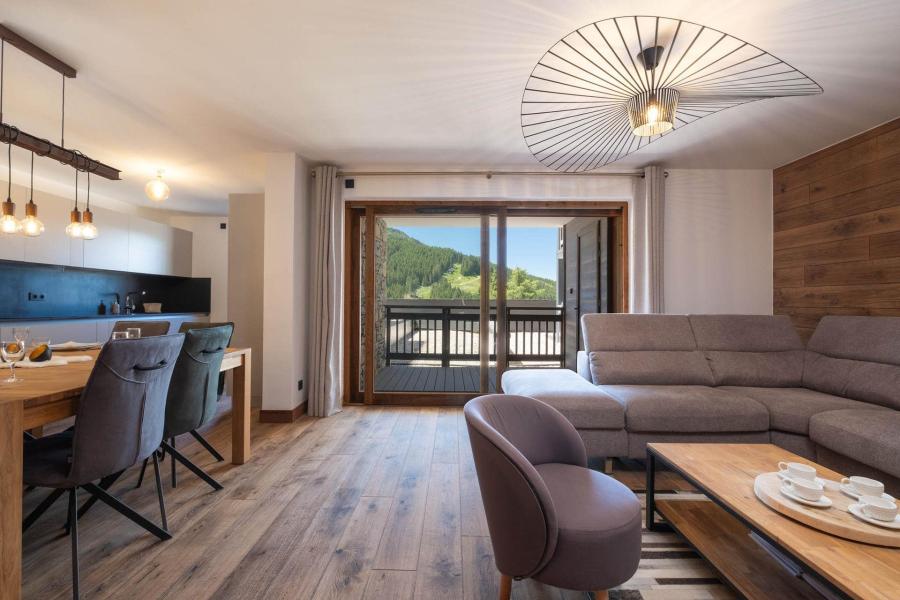 Vakantie in de bergen Appartement 4 kamers 6 personen (3) - Résidence Chalet de l'Ourse - Courchevel - Woonkamer