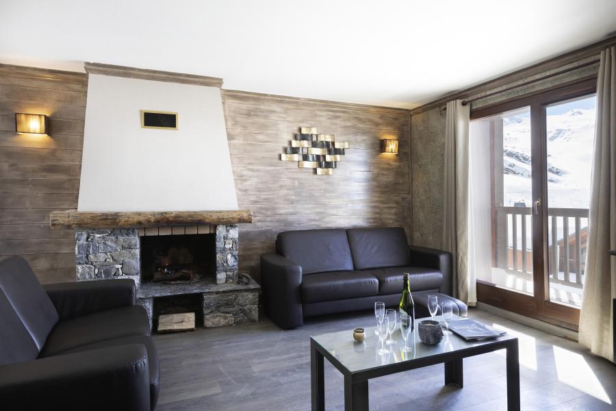 Vakantie in de bergen Appartement duplex 5 kamers 8 personen - Résidence Chalet des Neiges Hermine - Val Thorens - Zitbank