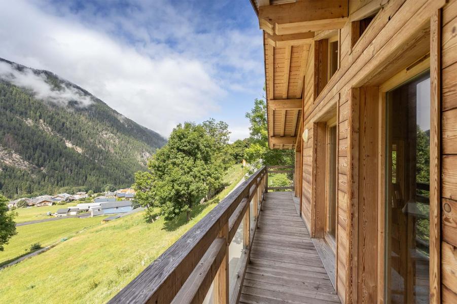 Holiday in mountain resort 7 room apartment 12-14 people (Aiguille rouge) - Résidence Chalet Les Amis - Peisey-Vallandry - Balcony