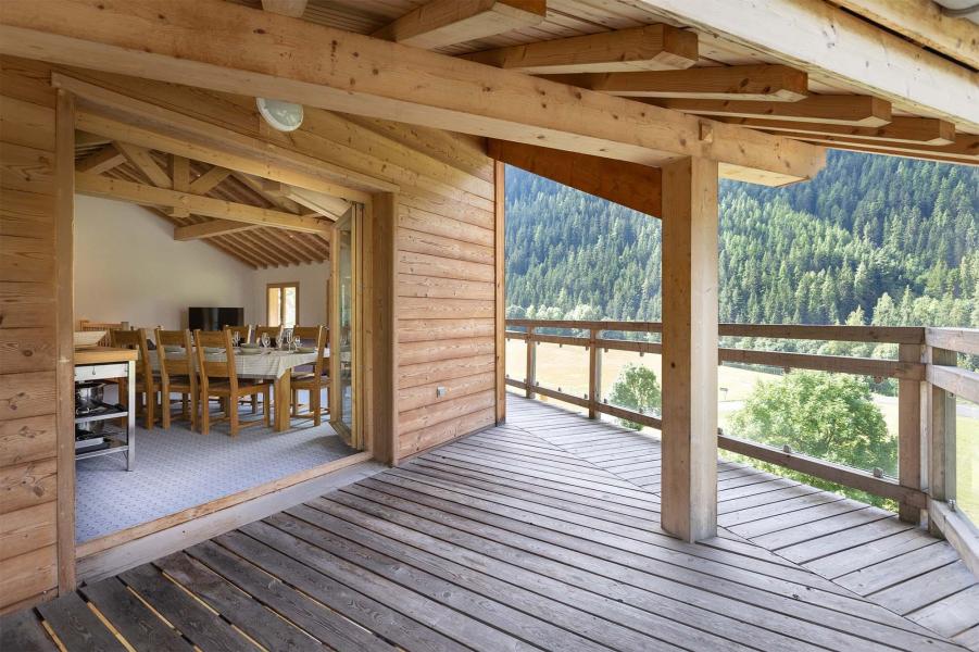 Vacaciones en montaña Apartamento 7 piezas para 12-14 personas (Aiguille rouge) - Résidence Chalet Les Amis - Peisey-Vallandry - Balcón