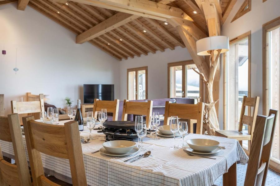 Urlaub in den Bergen Triplex Wohnung 7 Zimmer 12-14 Personen (Aiguille rouge) - Résidence Chalet Les Amis - Peisey-Vallandry - Wohnzimmer