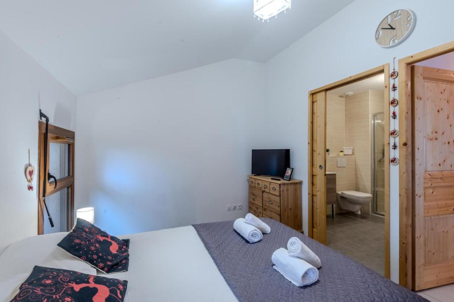 Holiday in mountain resort 3 room apartment 6 people (A05) - Résidence Chalets Brunes - Morzine - Bedroom