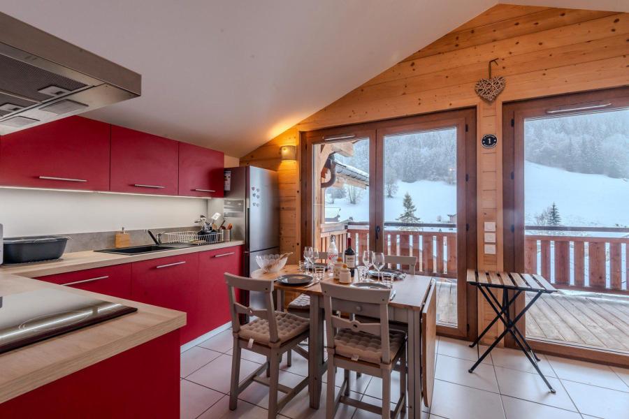 Vakantie in de bergen Appartement 3 kamers 6 personen (A05) - Résidence Chalets Brunes - Morzine - Keuken