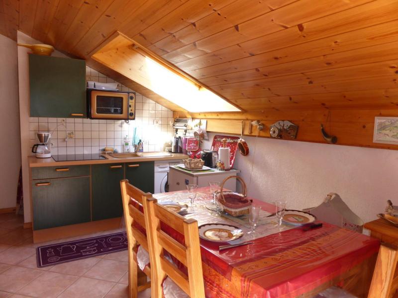 Vacaciones en montaña Apartamento 2 piezas cabina para 5 personas (1-4) - Résidence Chalets d'Alpages - Les Houches - Cocina