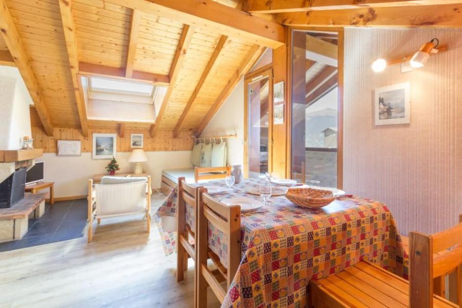 Vacaciones en montaña Apartamento cabina 2 piezas para 4 personas (15) - Résidence Chalets du Planay - Montalbert - Estancia