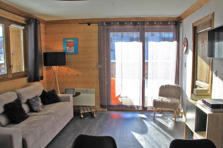 Holiday in mountain resort 3 room apartment cabin 6 people - Résidence Chalune - Les Gets - Living room