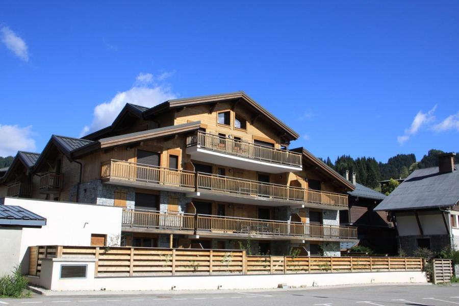 Rent in ski resort Résidence Chalune - Les Gets - Summer outside