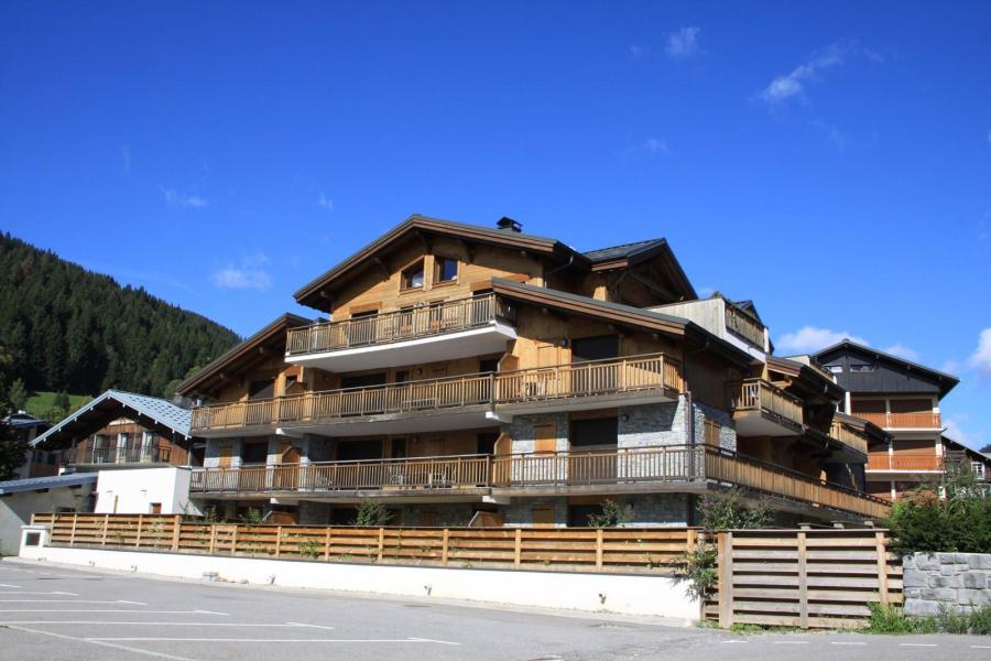 Rent in ski resort Résidence Chalune - Les Gets - Summer outside