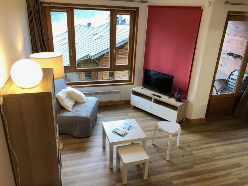 Vacanze in montagna Studio con alcova per 4 persone (2) - Résidence Chambron - Châtel - Soggiorno