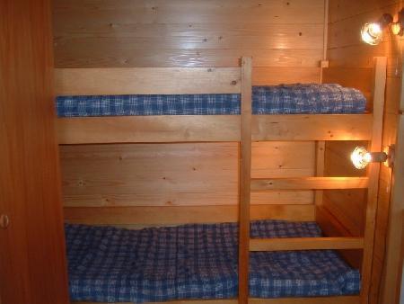 Holiday in mountain resort Studio sleeping corner 4 people - Résidence Chambron - Châtel - Bunk beds