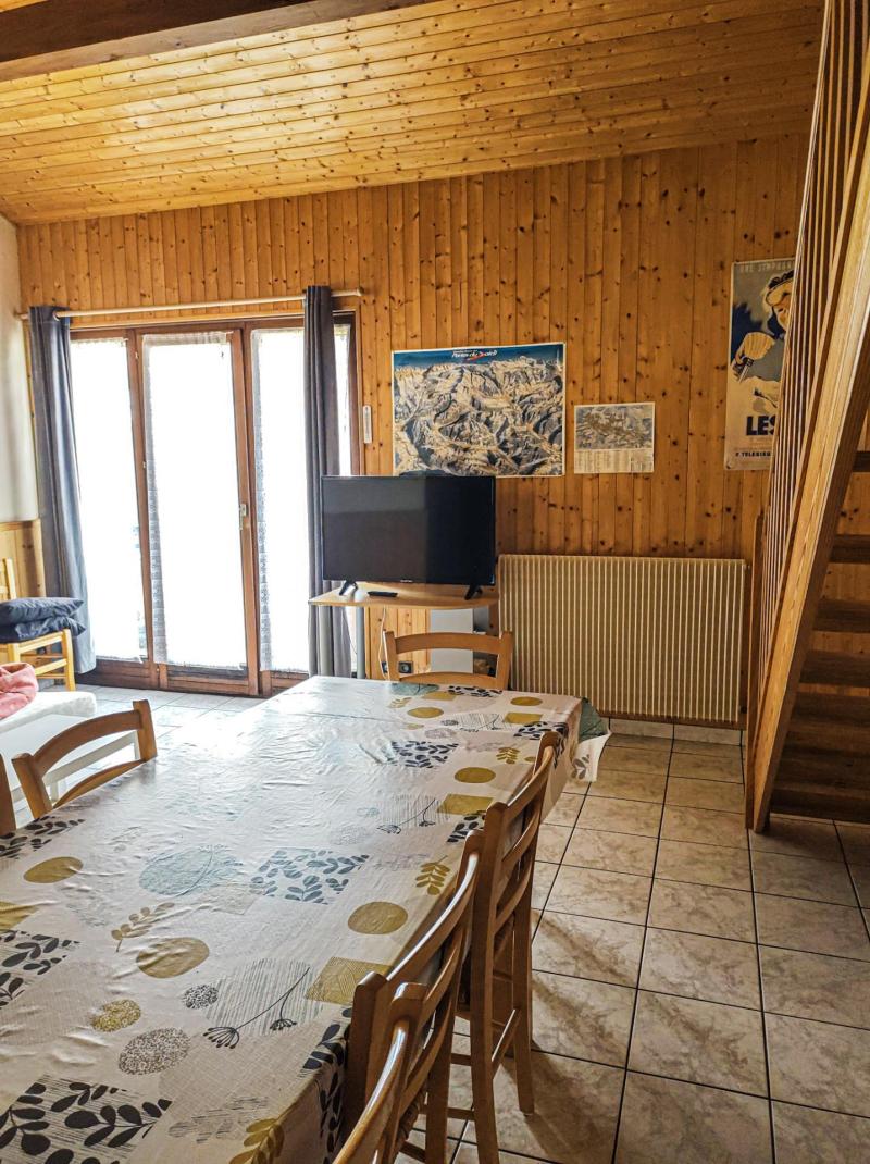Vacaciones en montaña Apartamento 3 piezas mezzanine para 8 personas (85) - Résidence Chamioret - Les Gets - Alojamiento