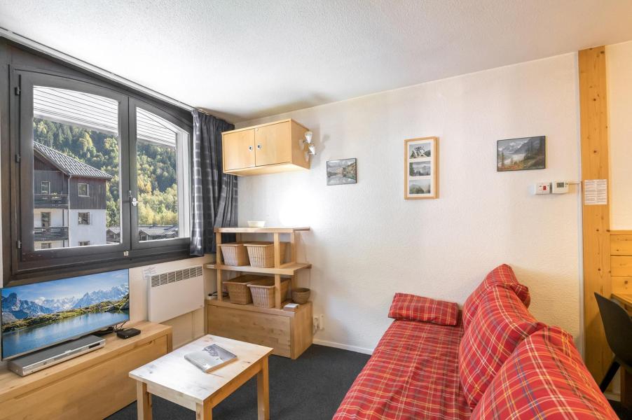 Vakantie in de bergen Appartement 2 kamers 4 personen (FORSYTIA) - Résidence Chamois Blanc - Chamonix - Woonkamer