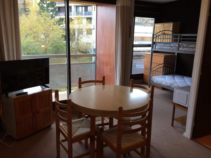 Vakantie in de bergen Studio bergnis 4 personen (A125) - Résidence Champ-Pérouze - La Toussuire - Woonkamer