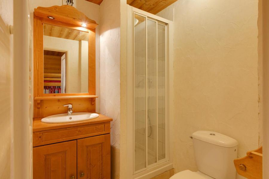 Holiday in mountain resort Studio sleeping corner 3 people - Résidence Champamé - Les 2 Alpes - Shower