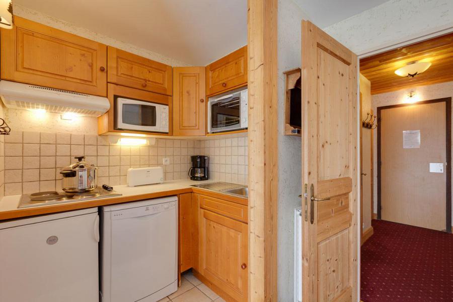 Holiday in mountain resort Studio sleeping corner 4 people - Résidence Champamé - Les 2 Alpes - Kitchenette