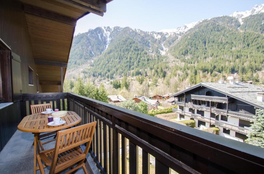 Vacaciones en montaña Apartamento 2 piezas para 4 personas (petra) - Résidence Champraz - Chamonix - Terraza