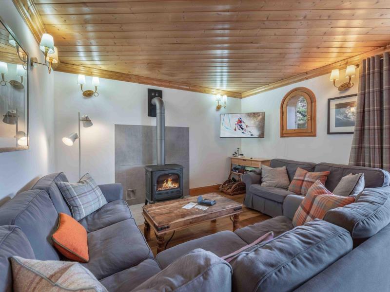 Wakacje w górach Apartament 5 pokojowy 8 osób (B) - Résidence Chanteclair - Méribel - Pokój gościnny