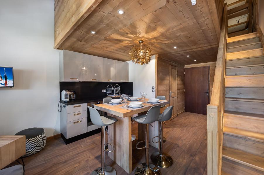 Urlaub in den Bergen 2 Zimmer Maisonettewohnung für 4 Personen (304) - Résidence Chantelouve - Val d'Isère - Küche