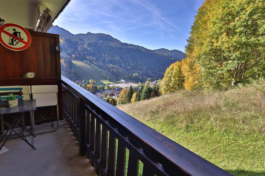 Urlaub in den Bergen 2-Zimmer-Appartment für 4 Personen - Résidence Chantemerle - Les Gets - Balkon