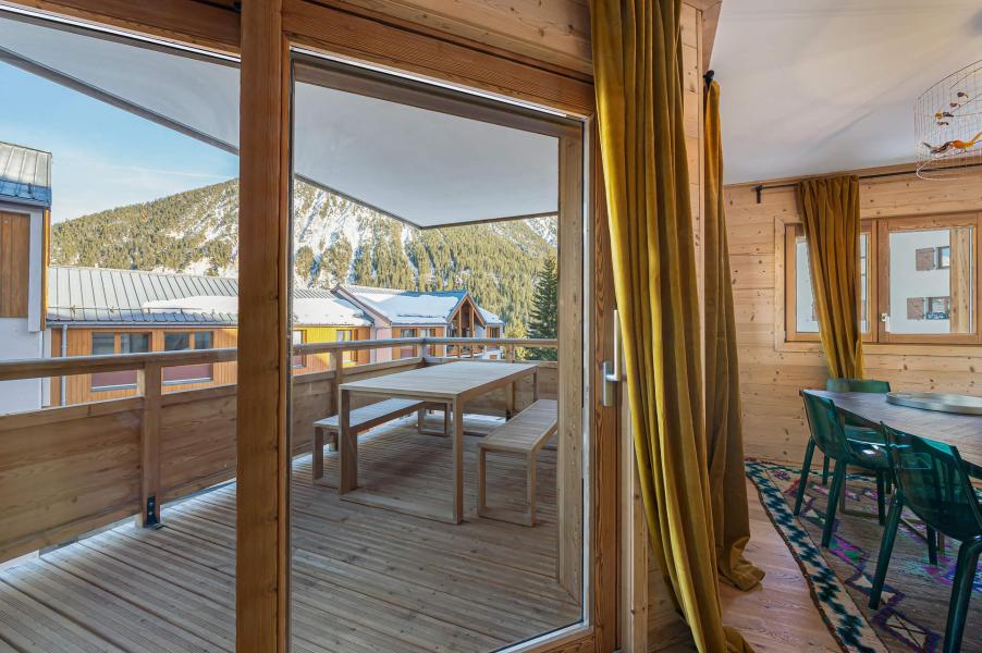 Urlaub in den Bergen 3-Zimmer-Appartment für 6 Personen (RC01) - Résidence Chantemerle - Courchevel - Wohnzimmer