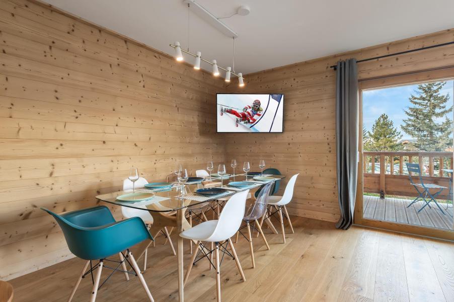 Urlaub in den Bergen 4-Zimmer-Appartment für 8 Personen (RC05) - Résidence Chantemerle - Courchevel - Wohnzimmer