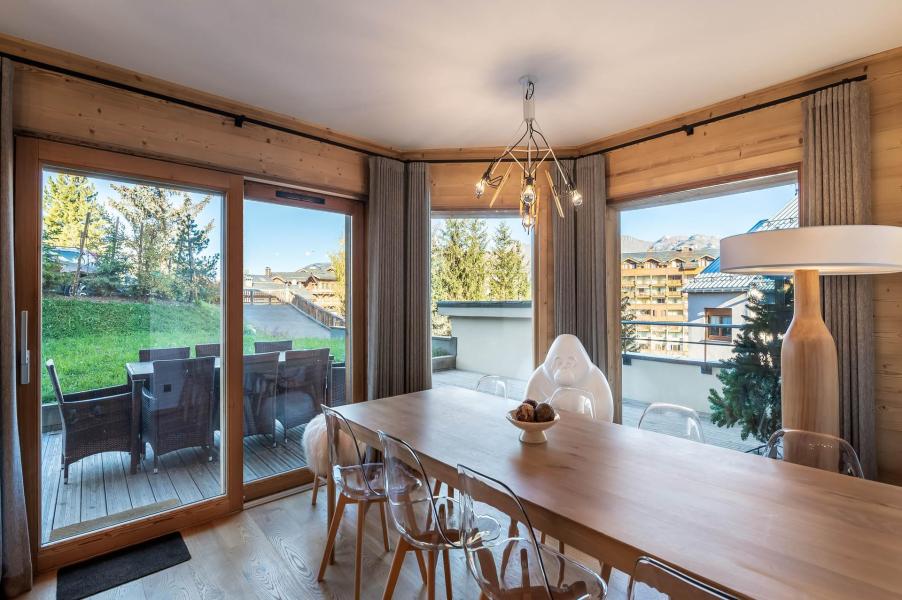 Urlaub in den Bergen 4-Zimmer-Appartment für 8 Personen (RJ03) - Résidence Chantemerle - Courchevel - Wohnzimmer