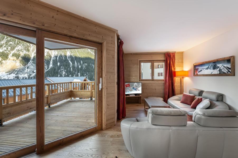 Wakacje w górach Apartament 4 pokojowy 8 osób (101) - Résidence Chantemerle - Courchevel - Pokój gościnny