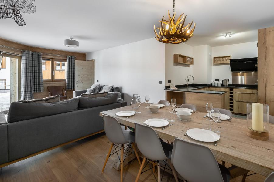 Wakacje w górach Apartament 4 pokojowy 8 osób (RJ04) - Résidence Chantemerle - Courchevel - Pokój gościnny