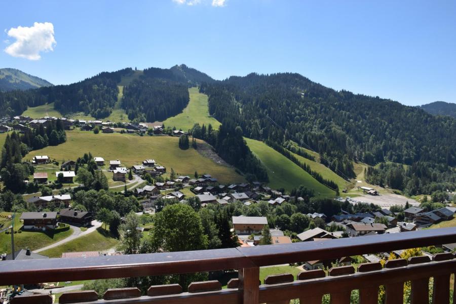 Vacanze in montagna Appartamento 2 stanze con mezzanino per 6 persone - Résidence Chantemerle - Les Gets - Balcone