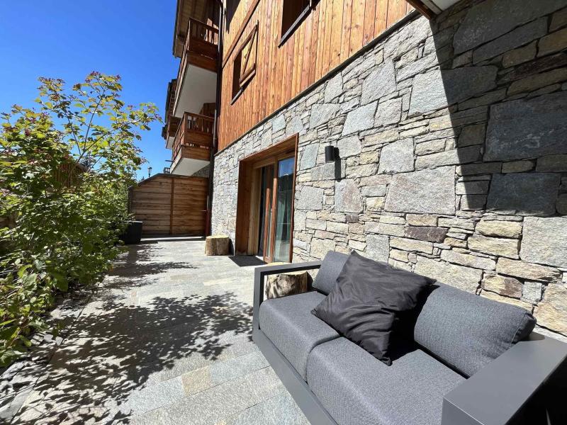 Vakantie in de bergen Appartement 2 kamers 4 personen (RC03) - Résidence Chantemerle - Courchevel - Terras