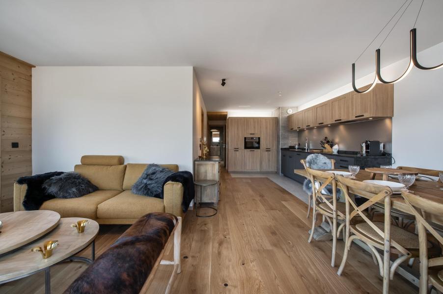 Vakantie in de bergen Appartement 4 kamers 6 personen (105) - Résidence Chantemerle - Courchevel - Woonkamer