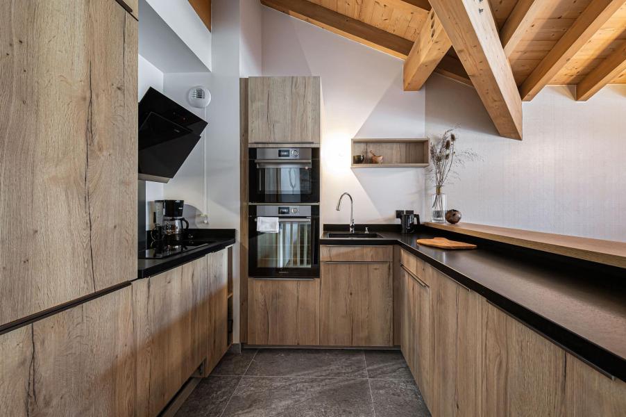 Vakantie in de bergen Appartement duplex 4 kamers 9 personen (206) - Résidence Chantemerle - Courchevel - Keukenblok