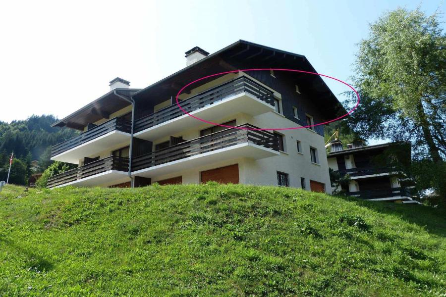 Vacances en montagne Appartement 3 pièces coin montagne mezzanine 6 personnes (610) - Résidence Chanteneige - La Clusaz - Extérieur été