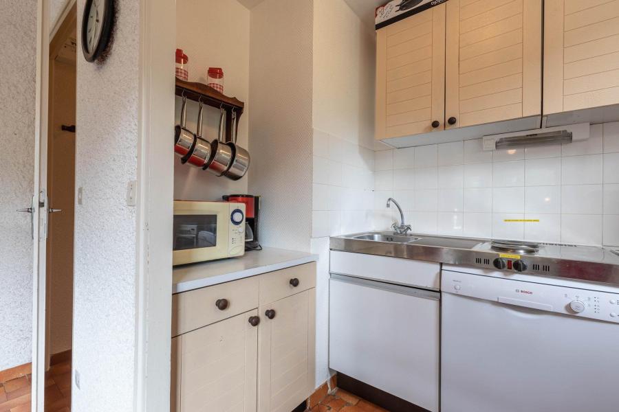 Vakantie in de bergen Appartement 3 kamers bergnis mezzanine 6 personen (610) - Résidence Chanteneige - La Clusaz - Keukenblok