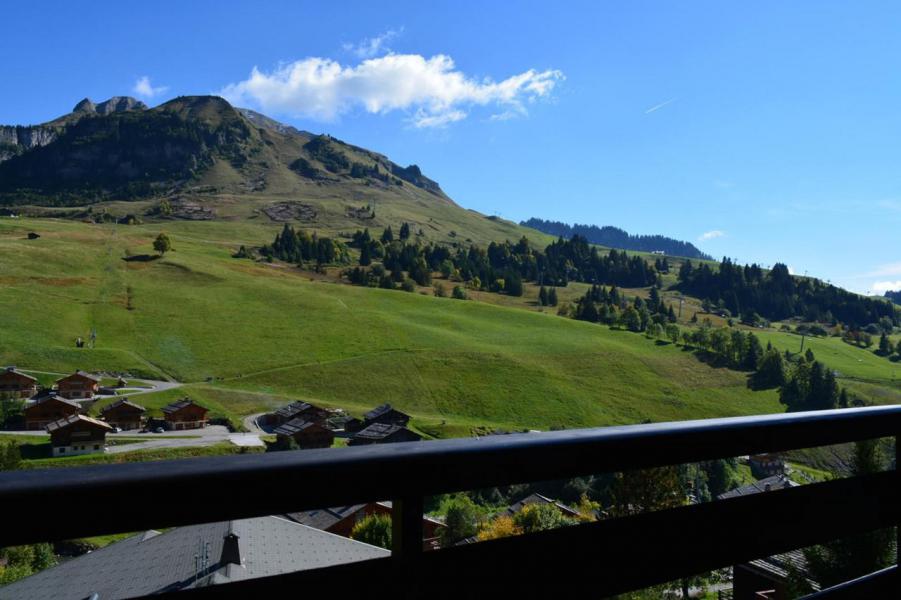 Urlaub in den Bergen Wohnung 3 Mezzanine Zimmer 6 Leute (2C) - Résidence Chanteneige - Le Grand Bornand - Balkon