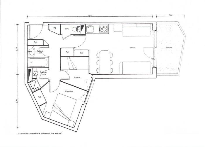 Vakantie in de bergen Appartement 3 kamers 7 personen (310) - Résidence Chapka - Avoriaz