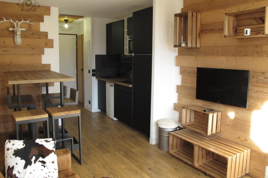 Vakantie in de bergen Appartement 2 kamers 4 personen (211) - Résidence Chapka - Avoriaz - Woonkamer