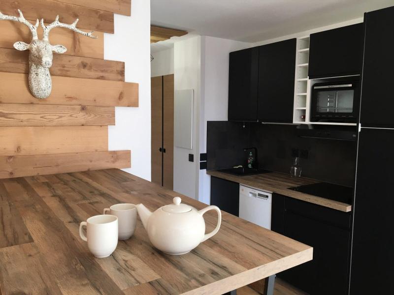 Vakantie in de bergen Appartement 2 kamers 4 personen (211) - Résidence Chapka - Avoriaz - Woonkamer