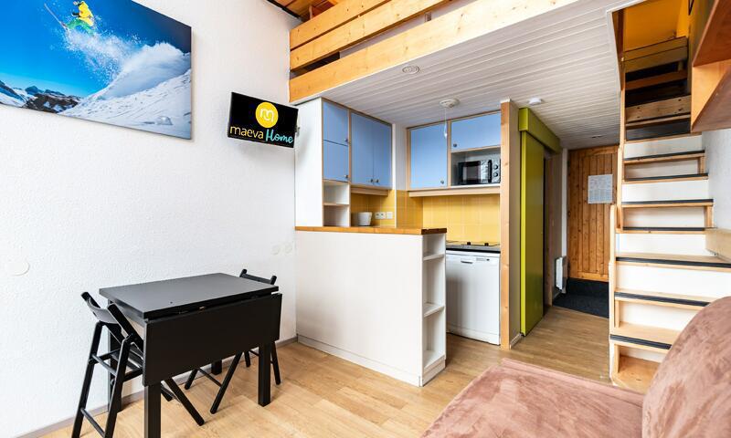 Vacaciones en montaña Estudio para 6 personas (Confort 35m²) - Résidence Charmettoger - MH - Les Arcs - Verano