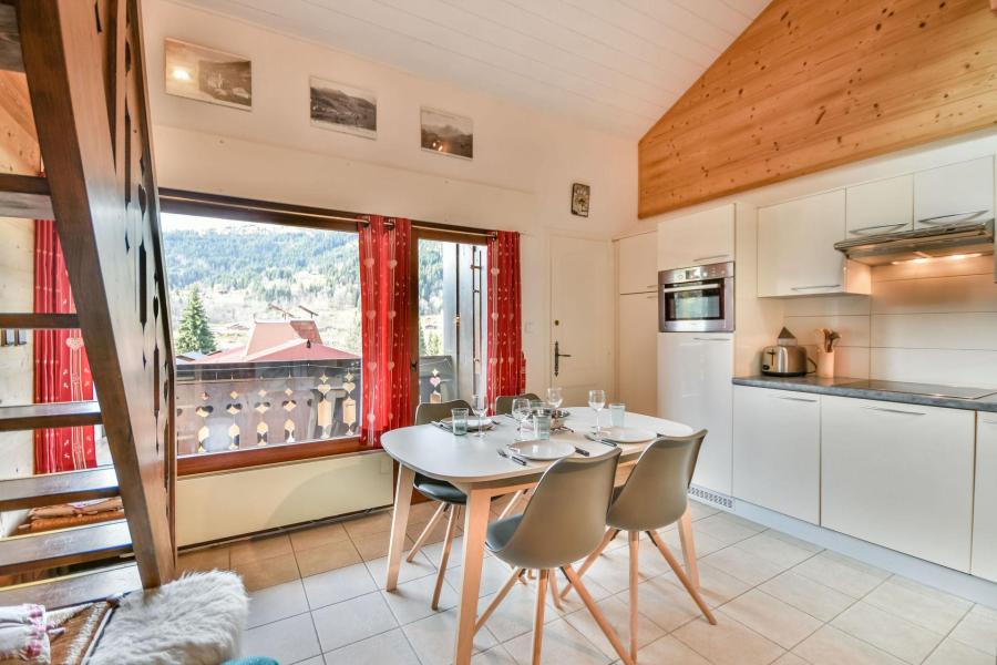 Holiday in mountain resort 2 room duplex apartment 4 people - Résidence Charniaz - Les Gets