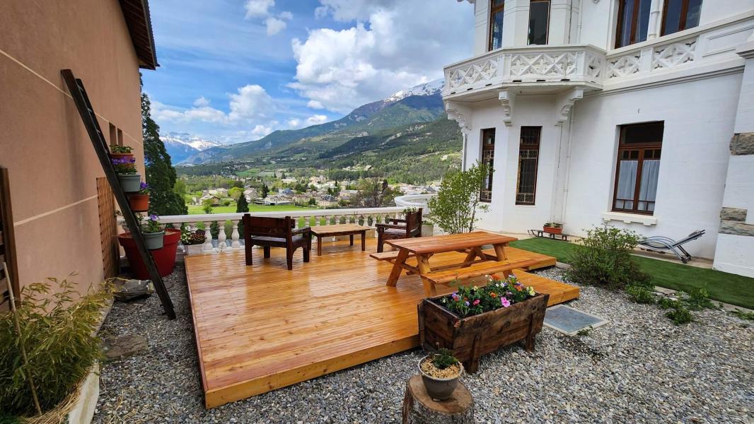 Vacances en montagne Appartement 4 pièces 8 personnes (C102) - Résidence Chateau des Magnans C - Pra Loup - Terrasse